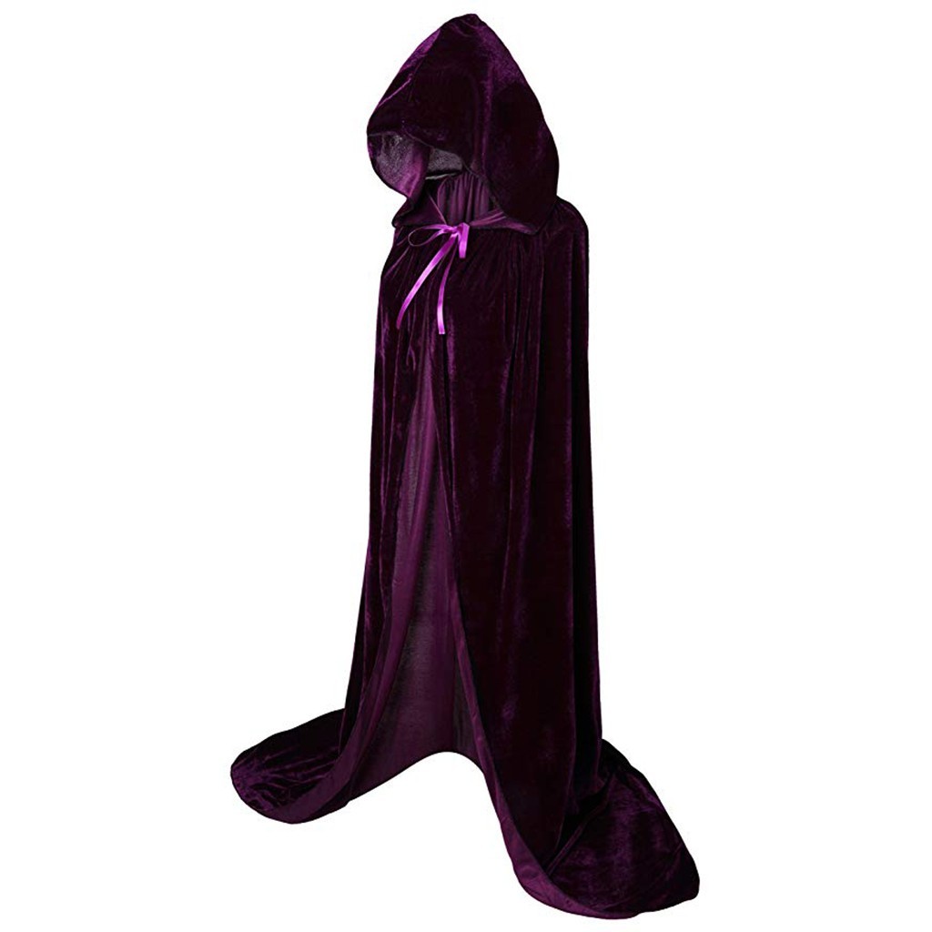 Halloween Cloaks Gothic Hooded - Bathrobe recension och pris