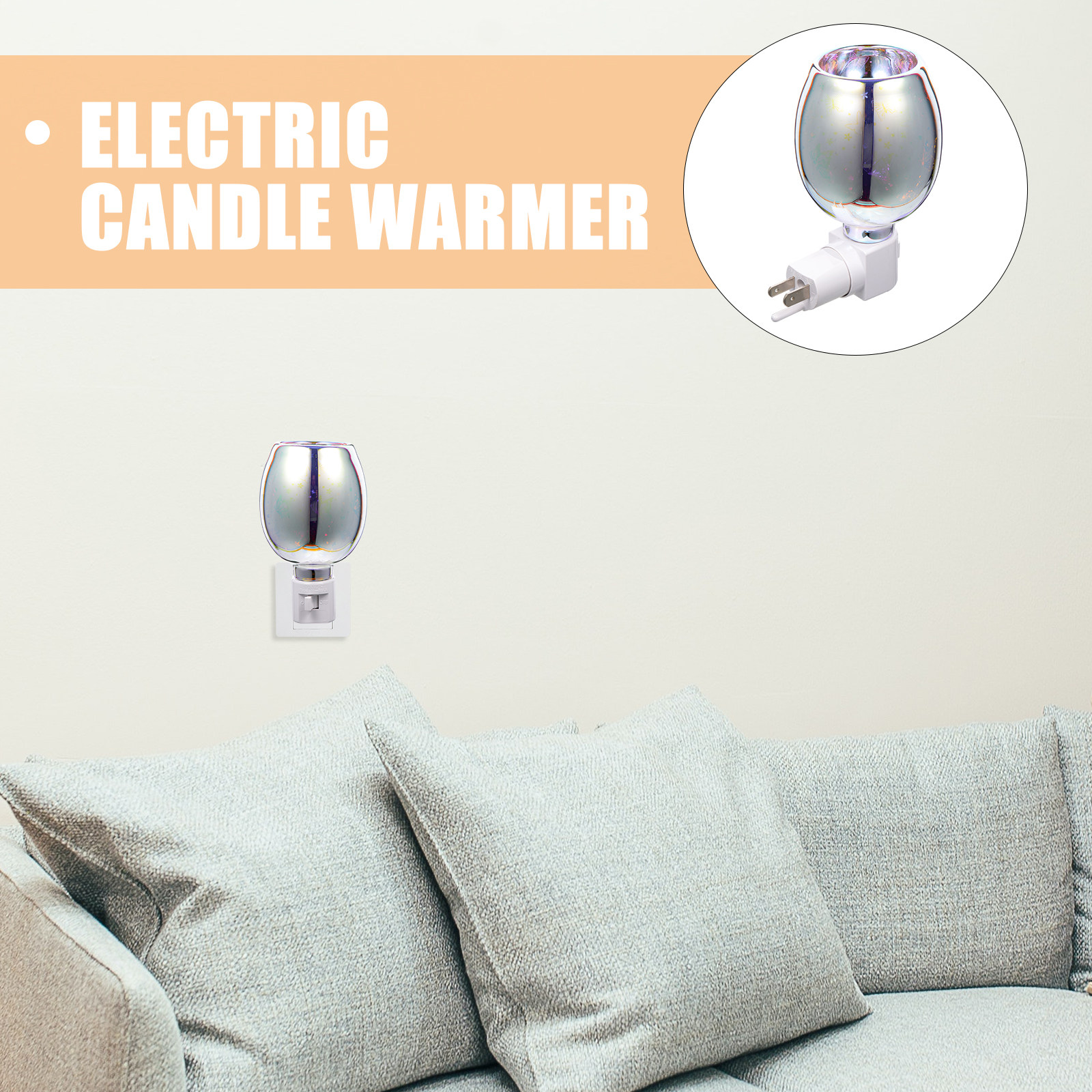 1Pcs 3D Glass Warmer Electric  - Wax Warmer recension och pris